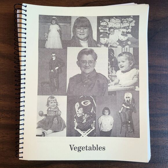 OOAK Community Fundraiser Vintage Spiral Bound Cookbook "Cooking For Gail" - Picture 5 of 10